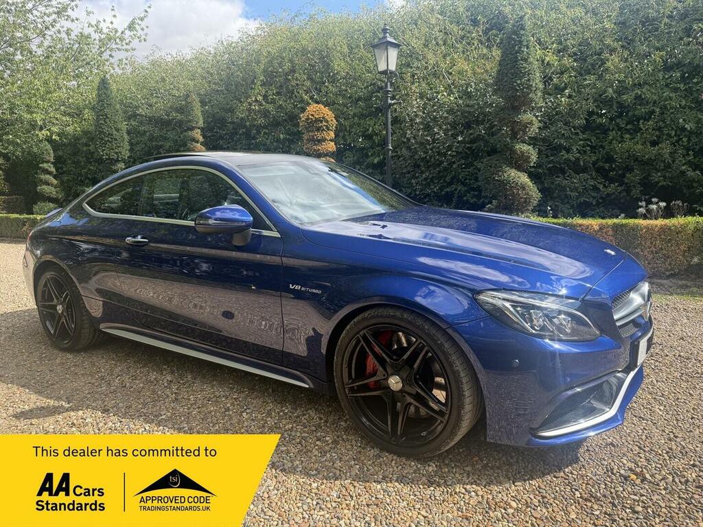 Mercedes-Benz C Class 4.0 C63 V8 Biturbo Amg S Premium Spds Mct Euro 6 Blue