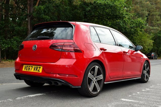 Volkswagen Golf 2017 2.0 Tsi Bluemotion Tech R Hatchback Petro Red #6