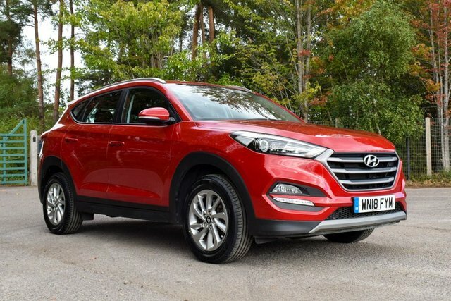 Hyundai Tucson 2018 1.6 Gdi Blue Drive Se Nav Suv Manu Red #2