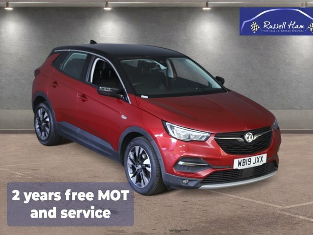 Vauxhall Grandland X 1.2 Turbo Gpf Sport Nav Suv Euro Red