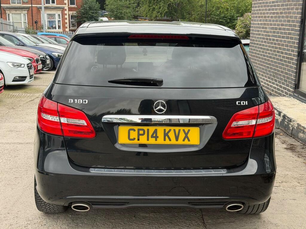 Mercedes-Benz B Class 1.5 B180 Cdi Sport 7G-dct Euro 5 Ss Black #5