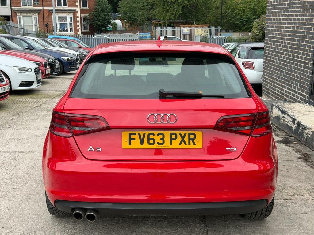 Audi A3 2.0 Tdi Sport Sportback Euro 5 Ss Red #5