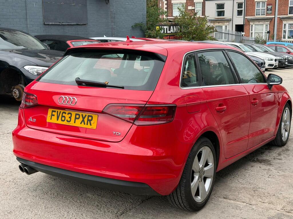 Audi A3 2.0 Tdi Sport Sportback Euro 5 Ss Red #4