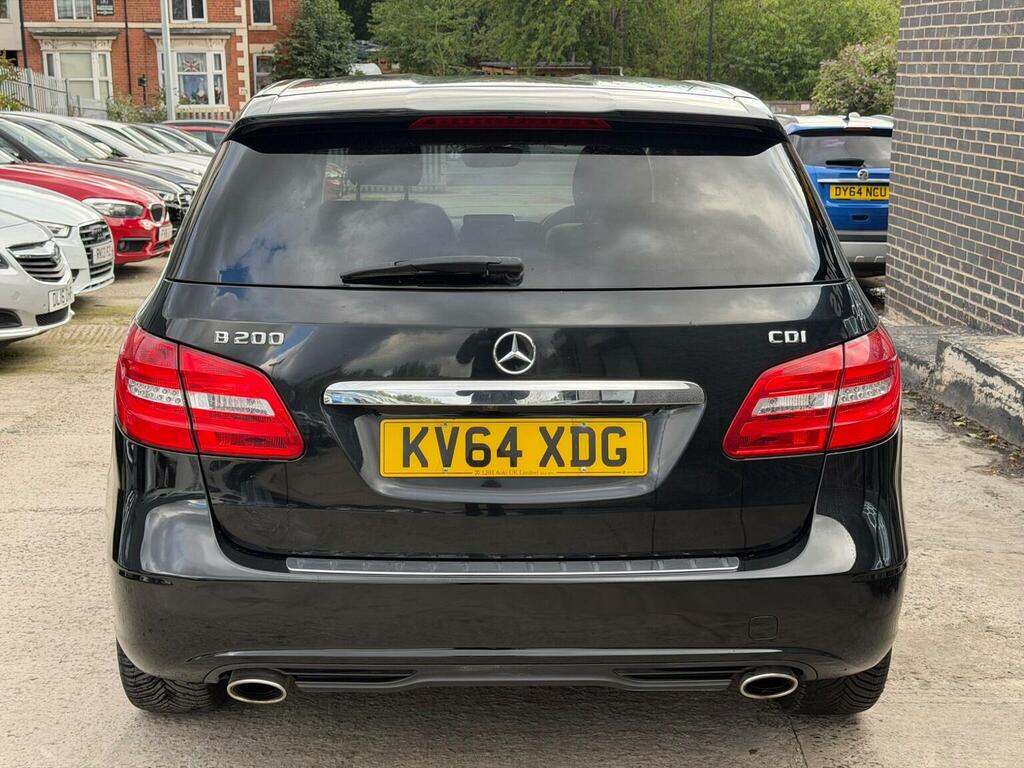 Mercedes-Benz B Class 1.8 B200 Cdi Sport 7G-dct Euro 5 Ss Black #5