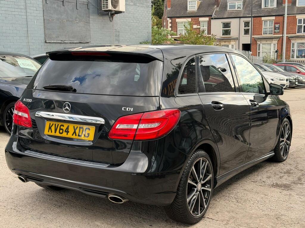 Mercedes-Benz B Class 1.8 B200 Cdi Sport 7G-dct Euro 5 Ss Black #4