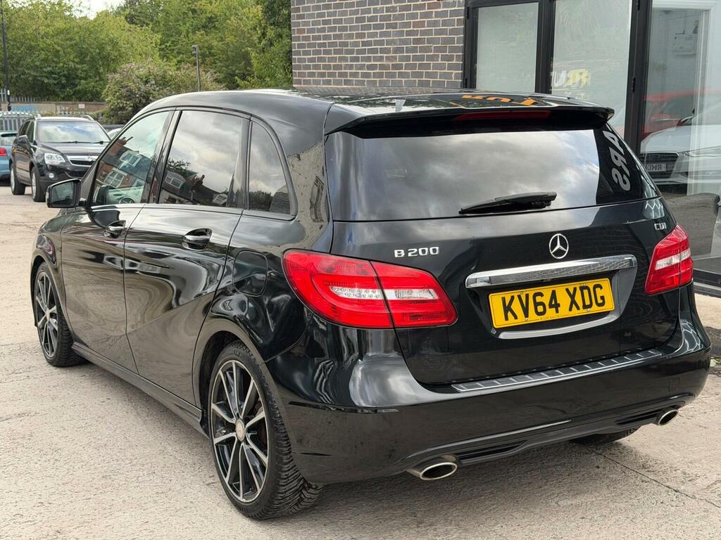 Mercedes-Benz B Class 1.8 B200 Cdi Sport 7G-dct Euro 5 Ss Black #6