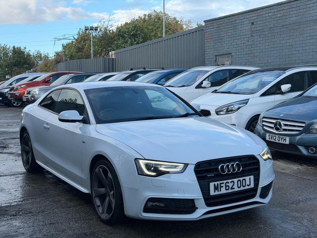 Audi A5 2.0 Tdi Black Edition Quattro Euro 5 Ss White #5