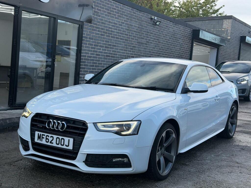 Audi A5 2.0 Tdi Black Edition Quattro Euro 5 Ss White