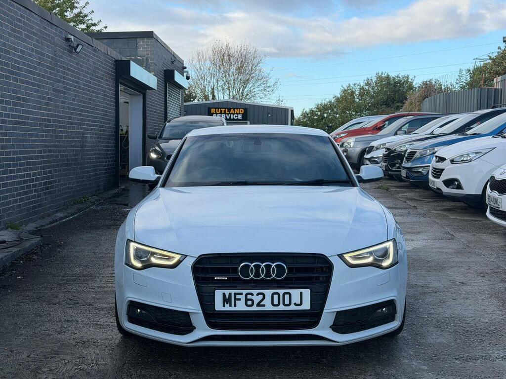 Audi A5 2.0 Tdi Black Edition Quattro Euro 5 Ss White #6
