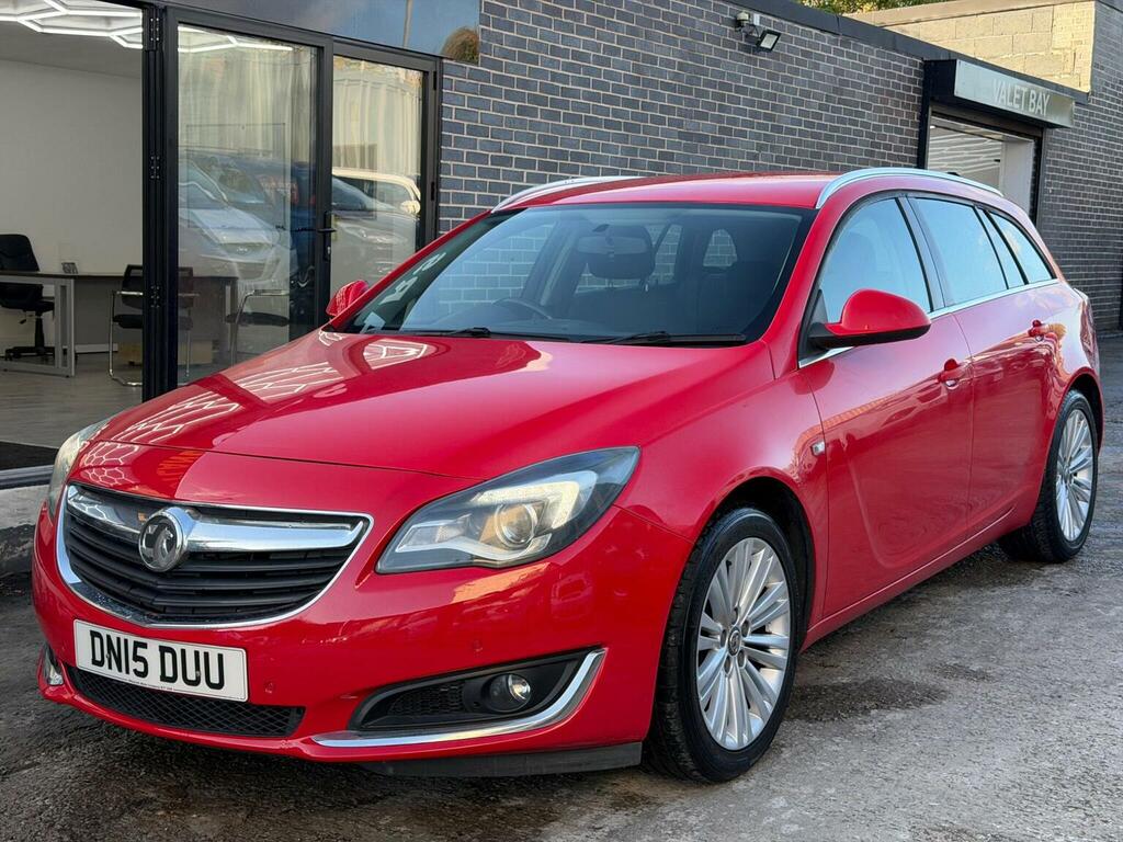 Vauxhall Insignia 2.0 Cdti Ecoflex Design Nav Sports Tourer Euro 5 Red