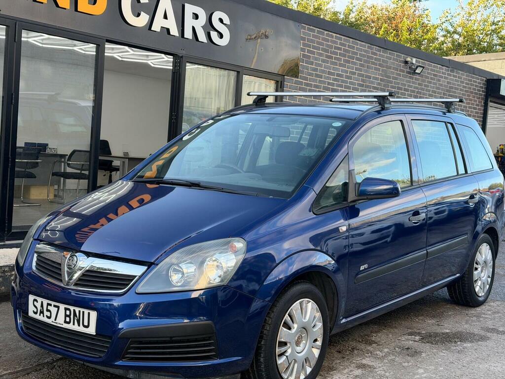 Vauxhall Zafira Mpv Silver #7