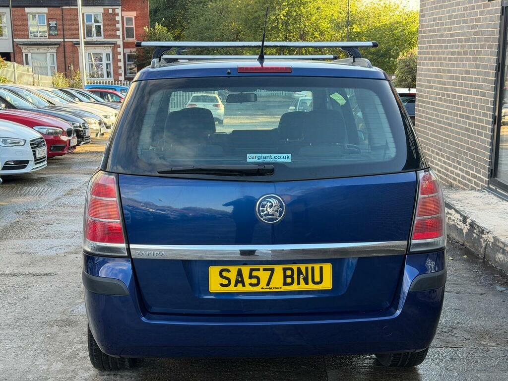 Vauxhall Zafira Mpv Silver #11