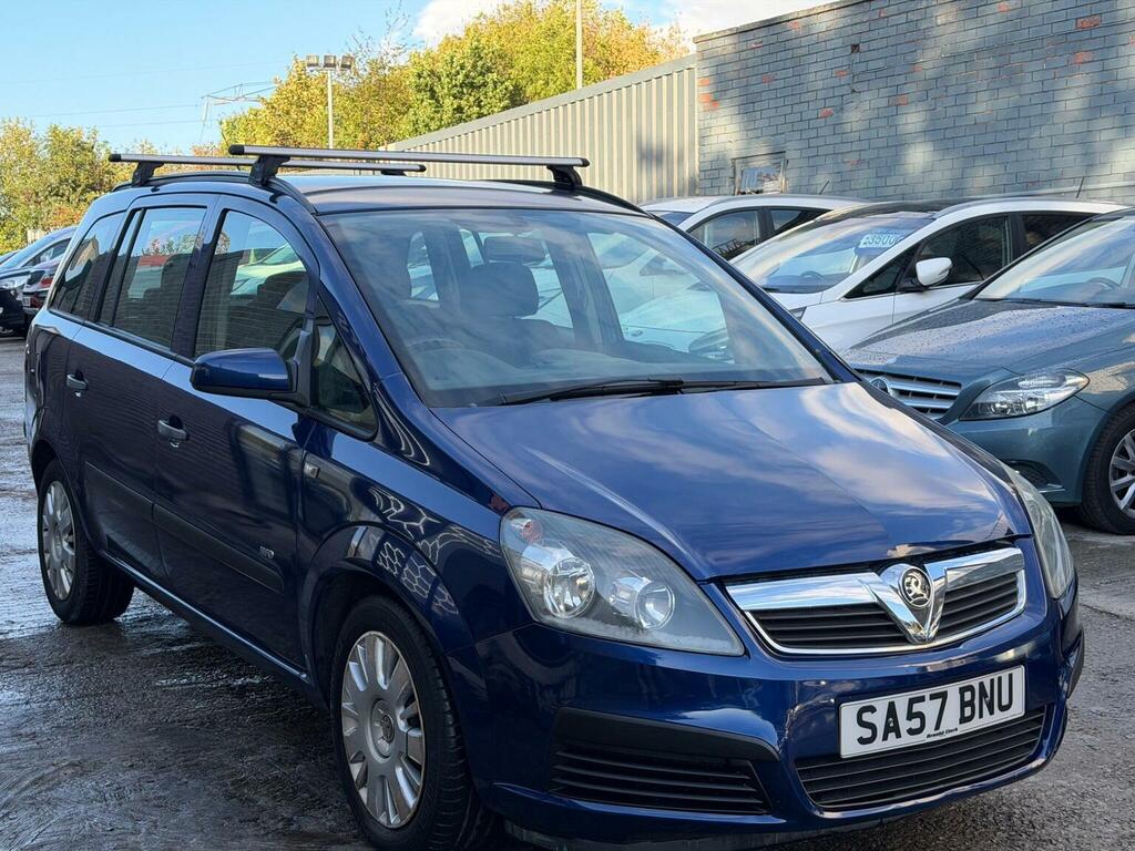 Vauxhall Zafira 1.6 Life Euro 4 Blue #5