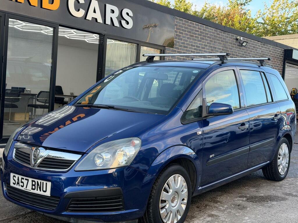 Vauxhall Zafira 1.6 Life Euro 4 Blue