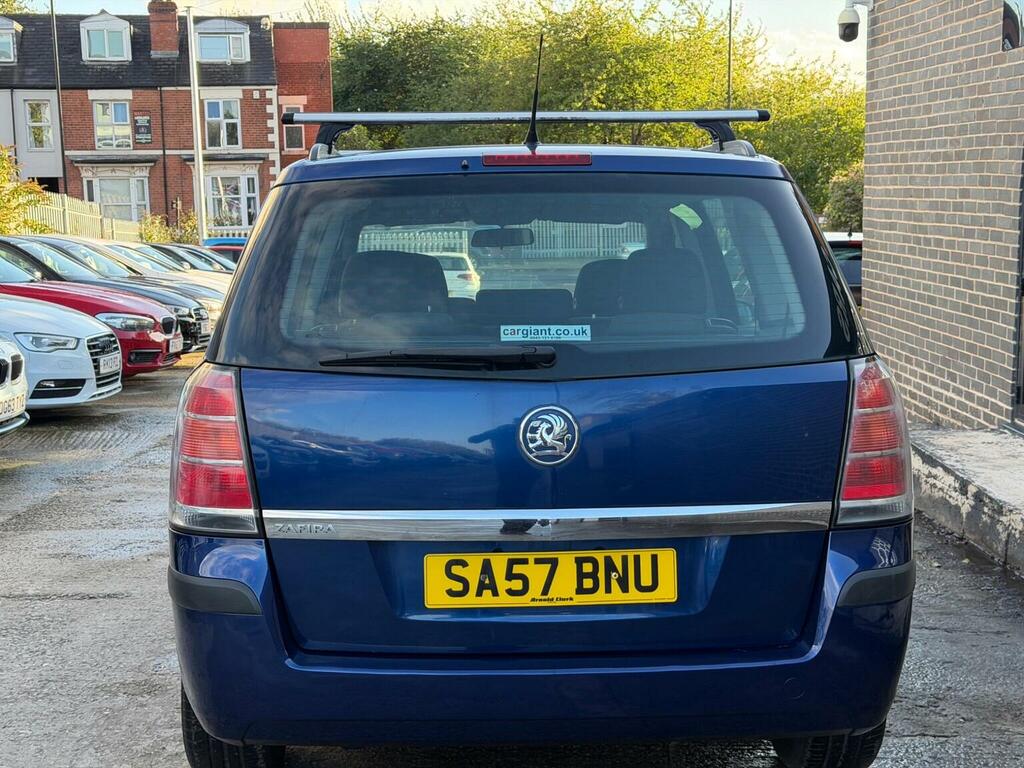 Vauxhall Zafira Mpv Silver #10