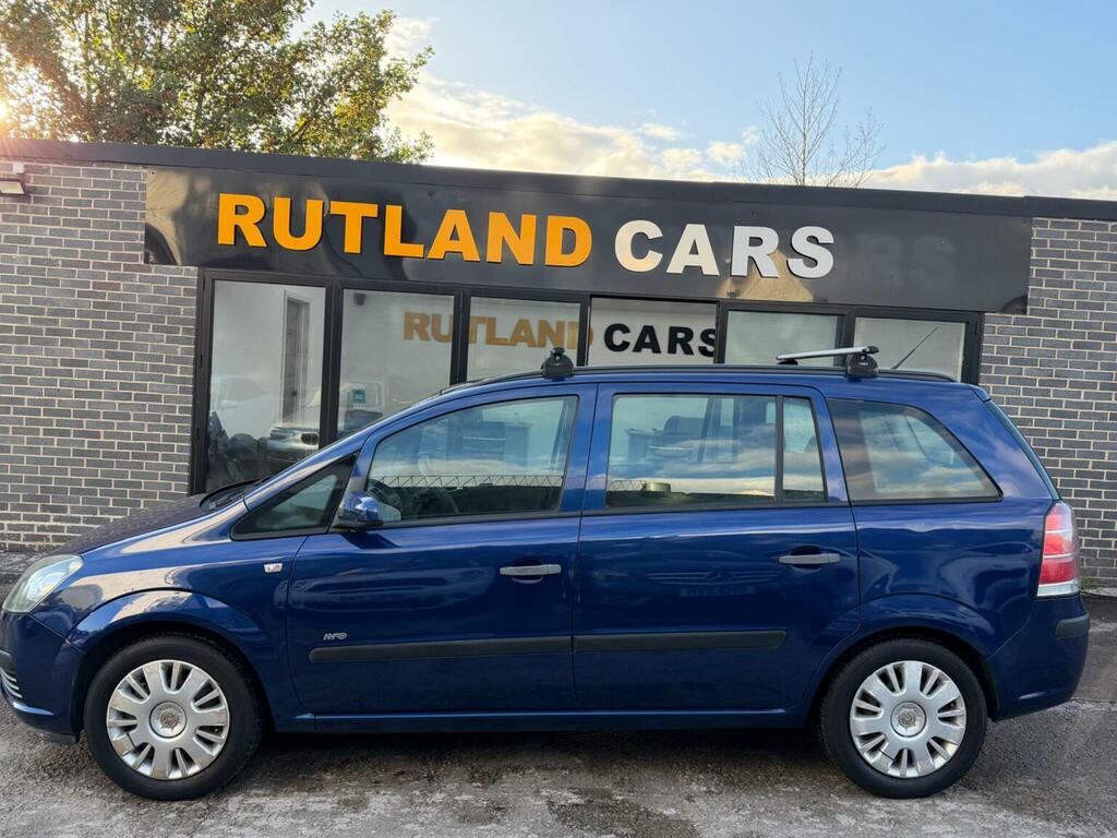 Vauxhall Zafira Mpv Silver #9