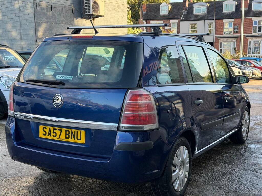 Vauxhall Zafira Mpv Silver #13