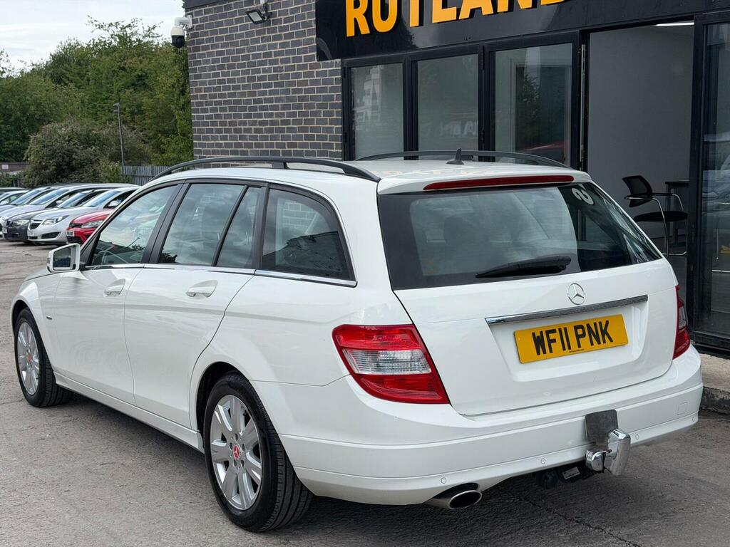 Mercedes-Benz C Class 2.1 C200 Cdi Blueefficiency Executive Se Euro White #6