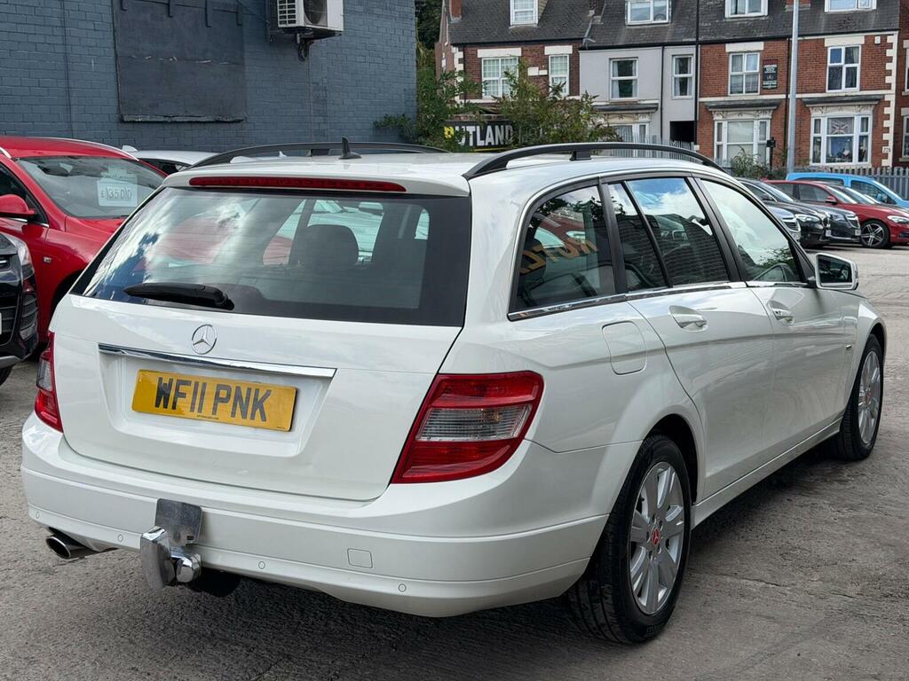 Mercedes-Benz C Class 2.1 C200 Cdi Blueefficiency Executive Se Euro White #4