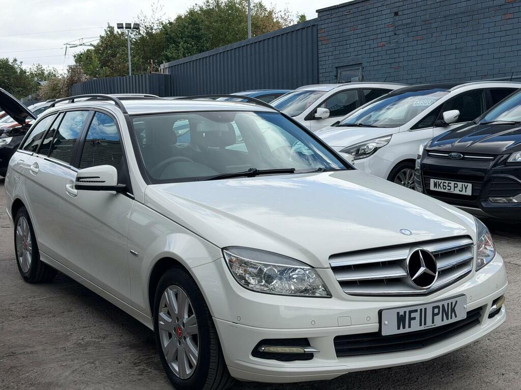 Mercedes-Benz C Class 2.1 C200 Cdi Blueefficiency Executive Se Euro White #3