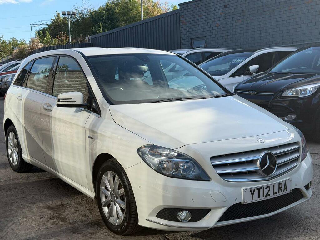 Mercedes-Benz B Class 1.8 B180 Cdi Blueefficiency Se 7G-dct Euro 5 Ss White #3