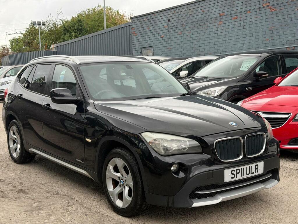 BMW X1 2.0 18D Se Xdrive Euro 5 Black #3