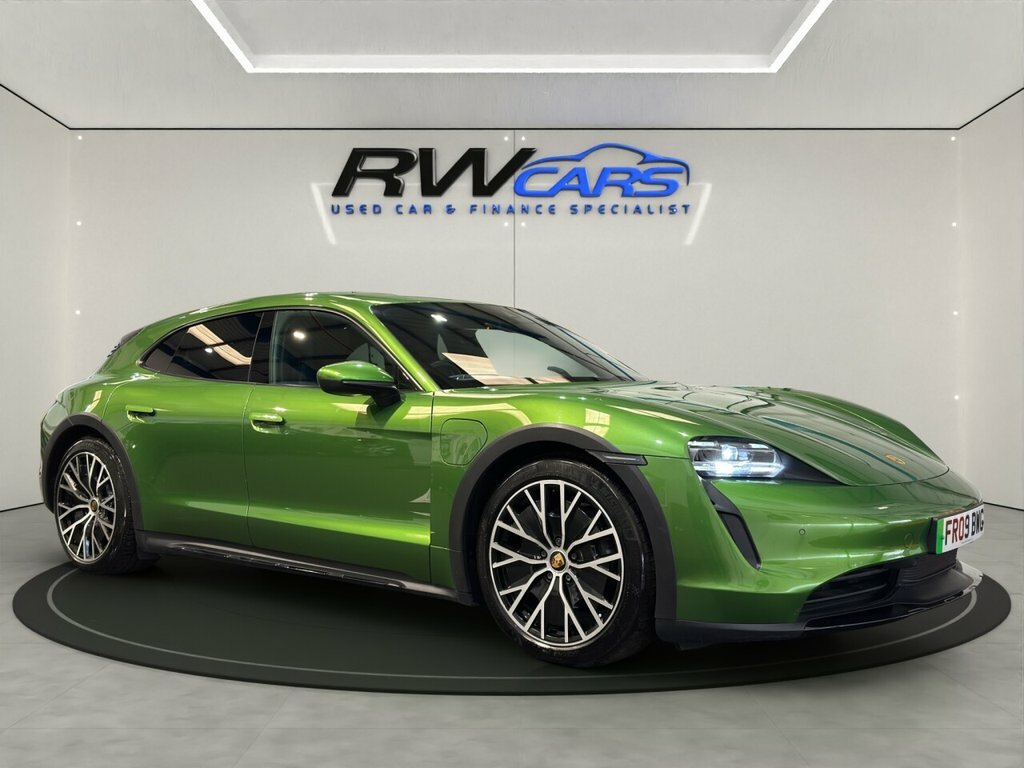 Porsche Taycan Estate Green #6