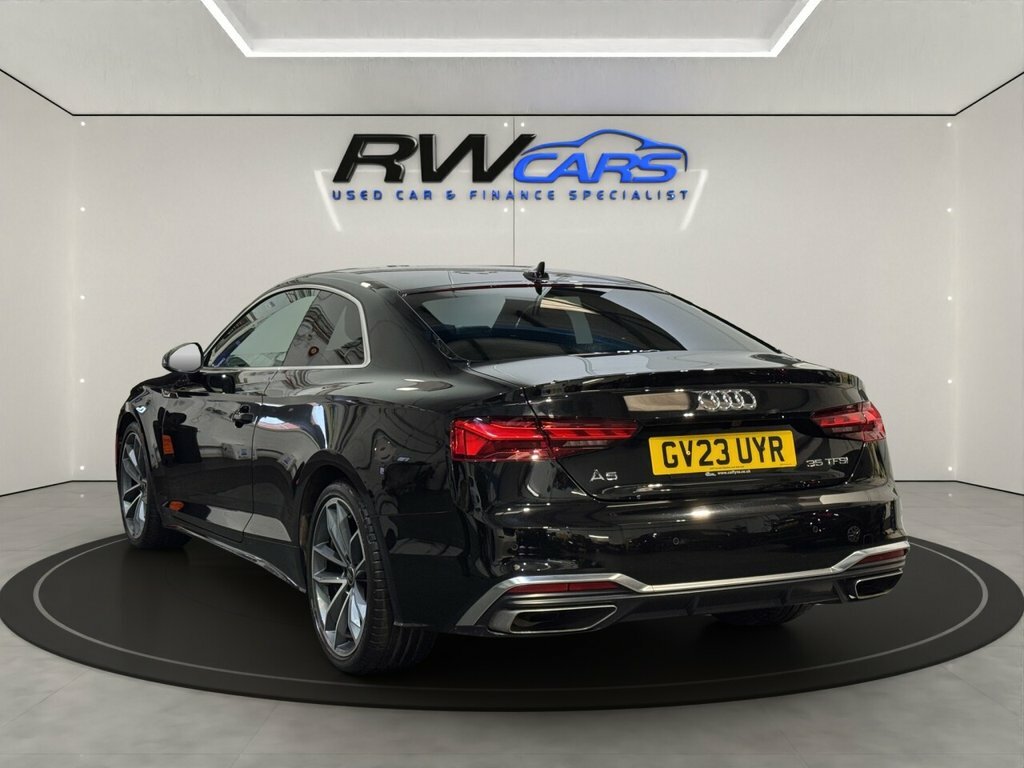 Audi A5 Coupe GV23UYR Black #2