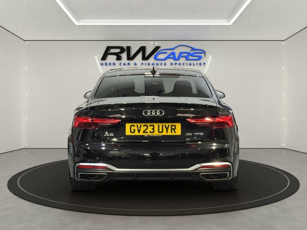 Audi A5 Coupe GV23UYR Black #3