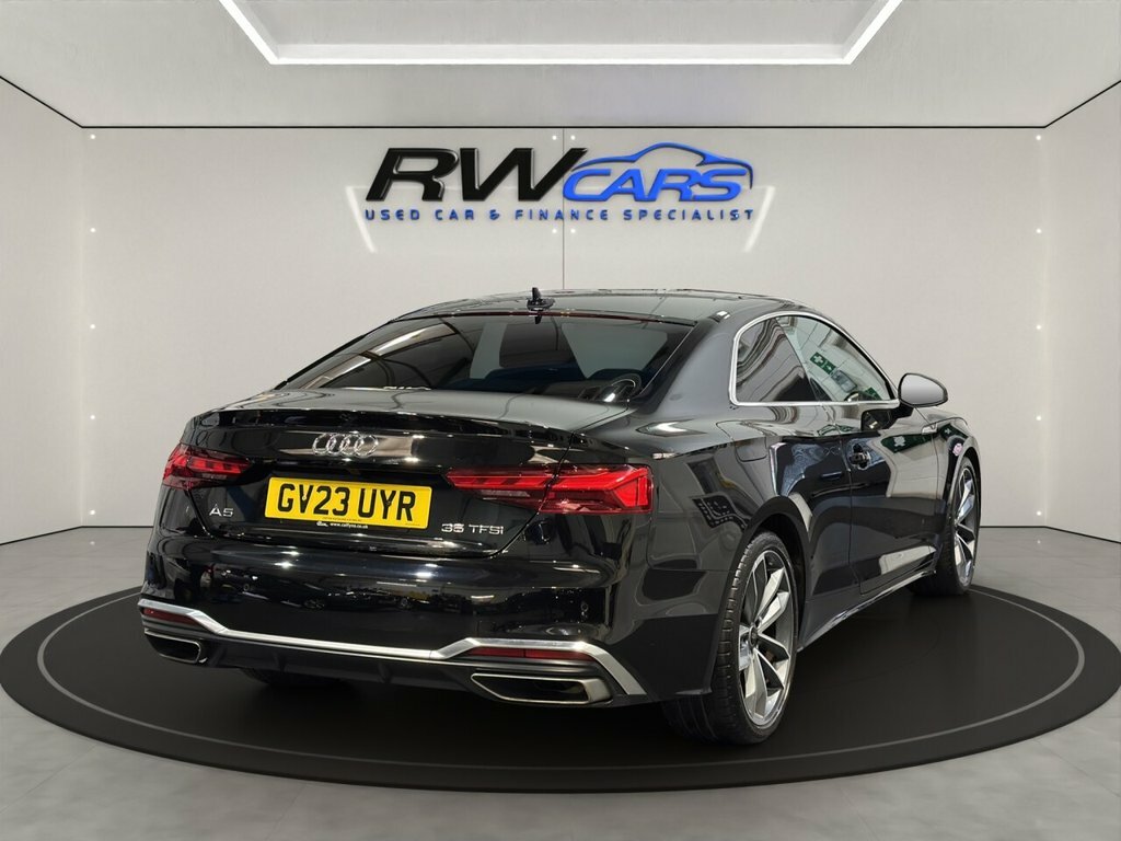 Audi A5 Coupe GV23UYR Black #4