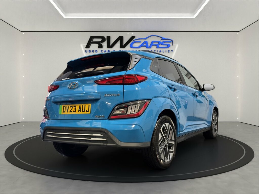 Hyundai Kona Suv Blue #4