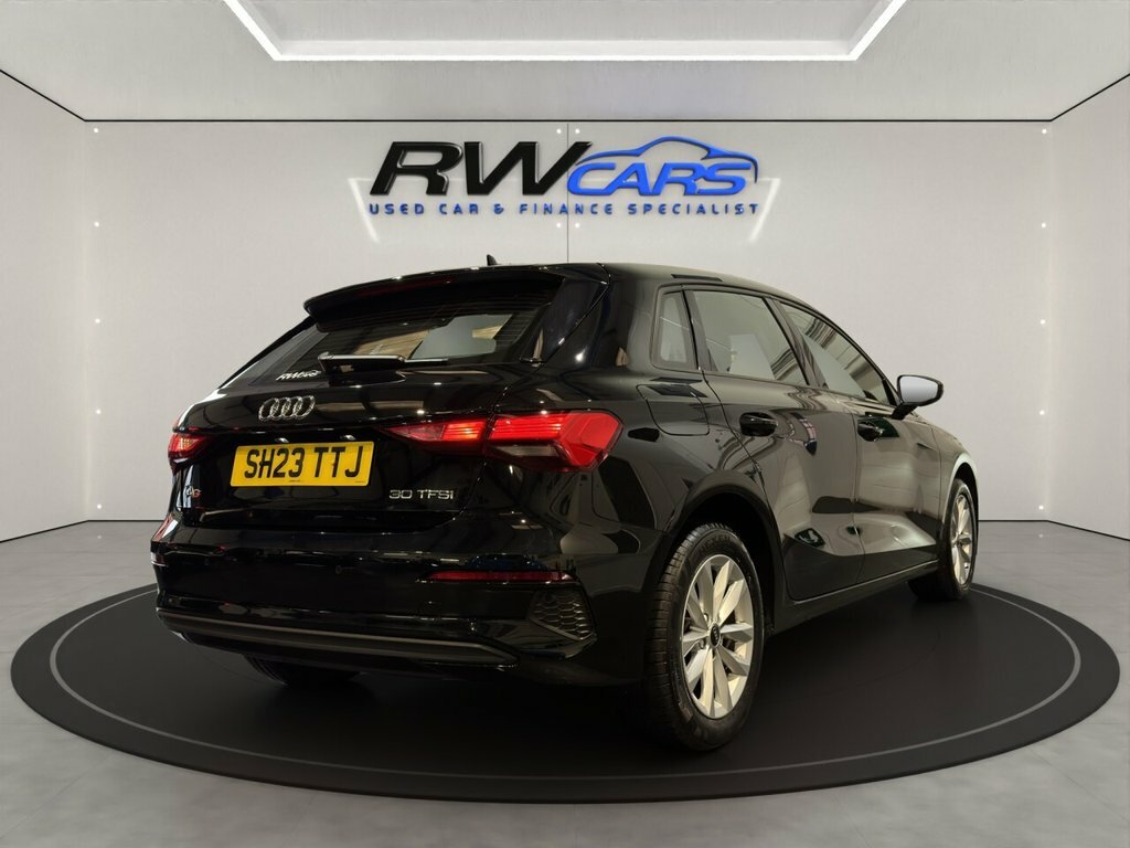 Audi A3 Hatchback SH23TTJ Black #4