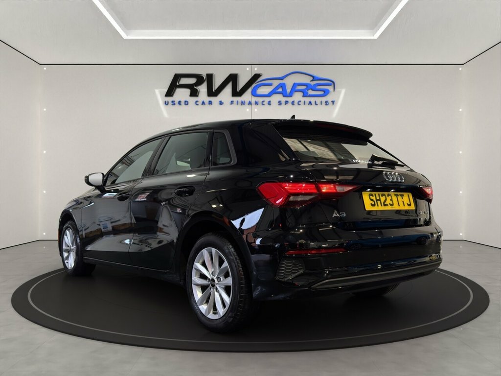 Audi A3 Hatchback SH23TTJ Black #2