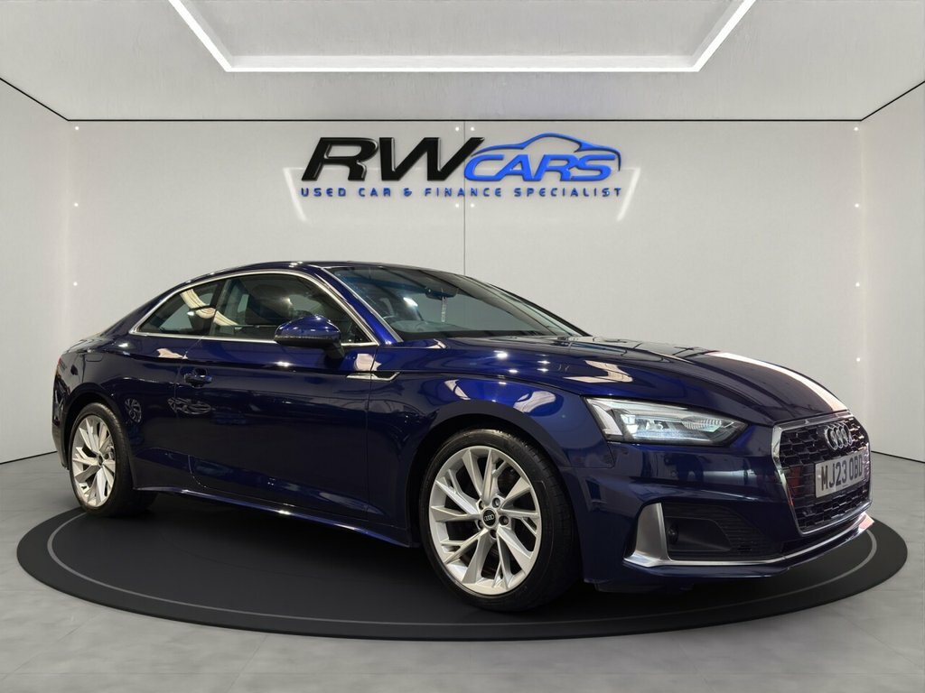 Audi A5 Coupe Blue #6