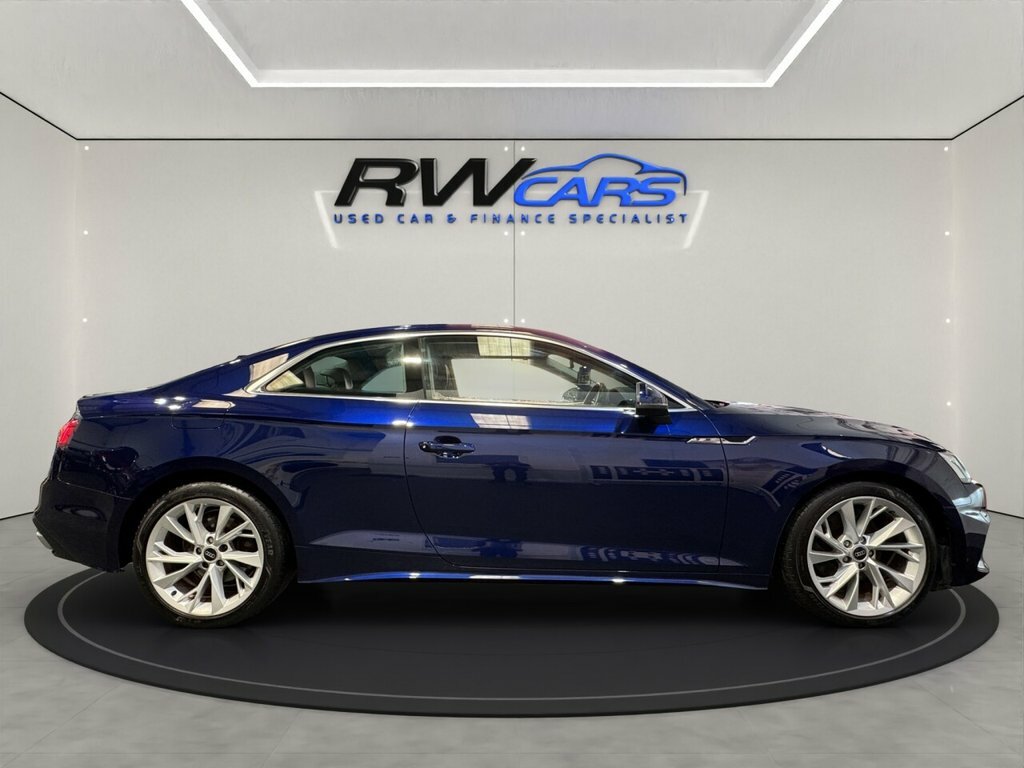 Audi A5 Coupe Blue #5