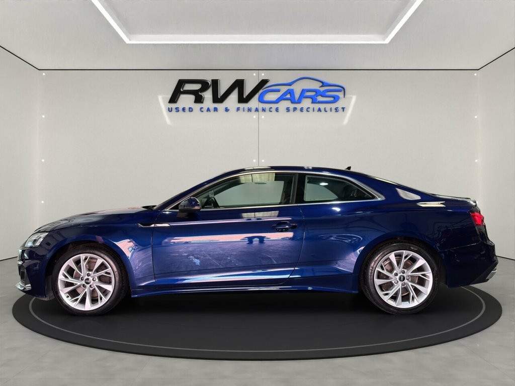 Audi A5 Coupe Blue