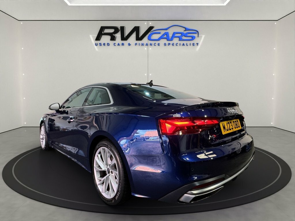 Audi A5 Coupe Blue #2