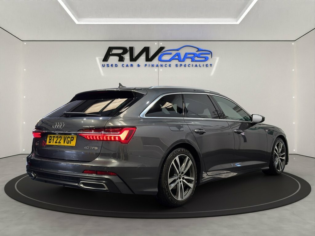 Audi A6 Avant Estate Grey #4