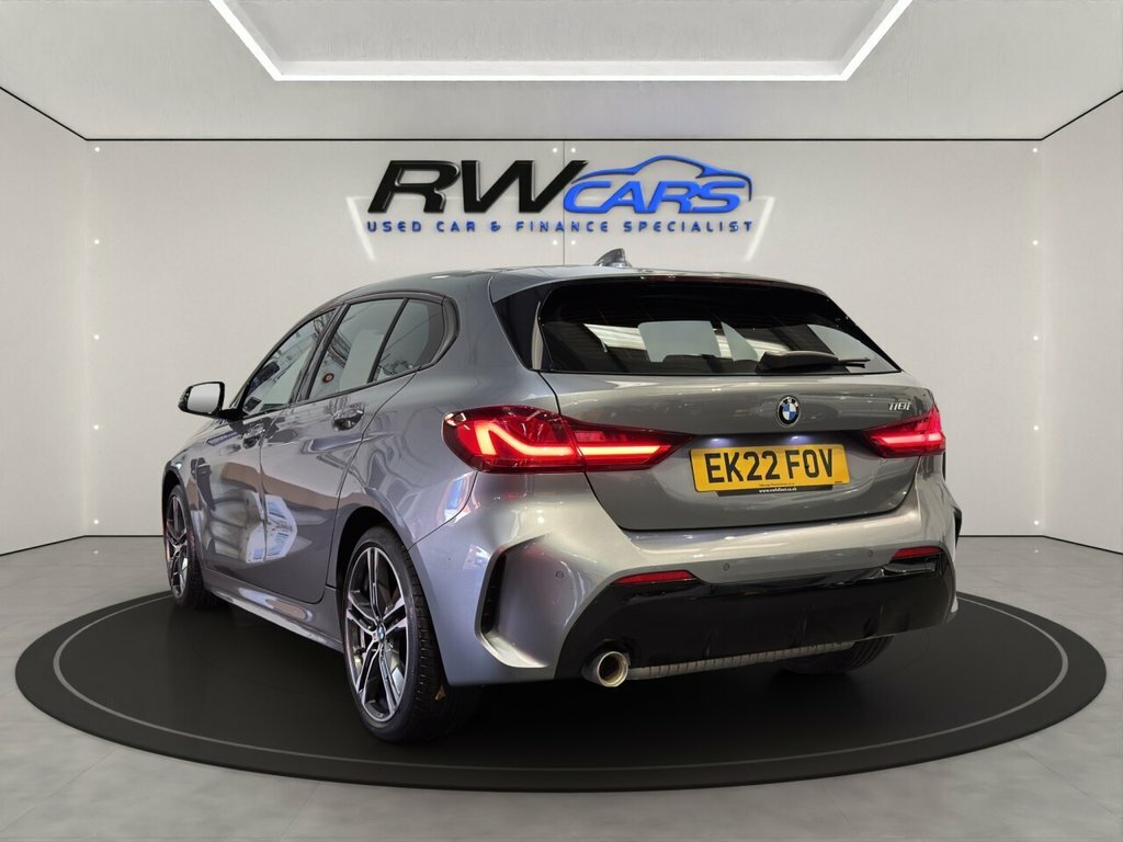 BMW 1 Series Hatchback EK22FOV Grey #2