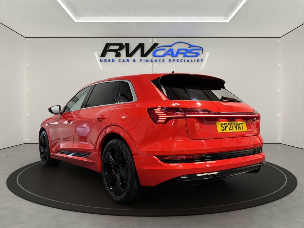 Audi E-tron Quattro S Line Red #2