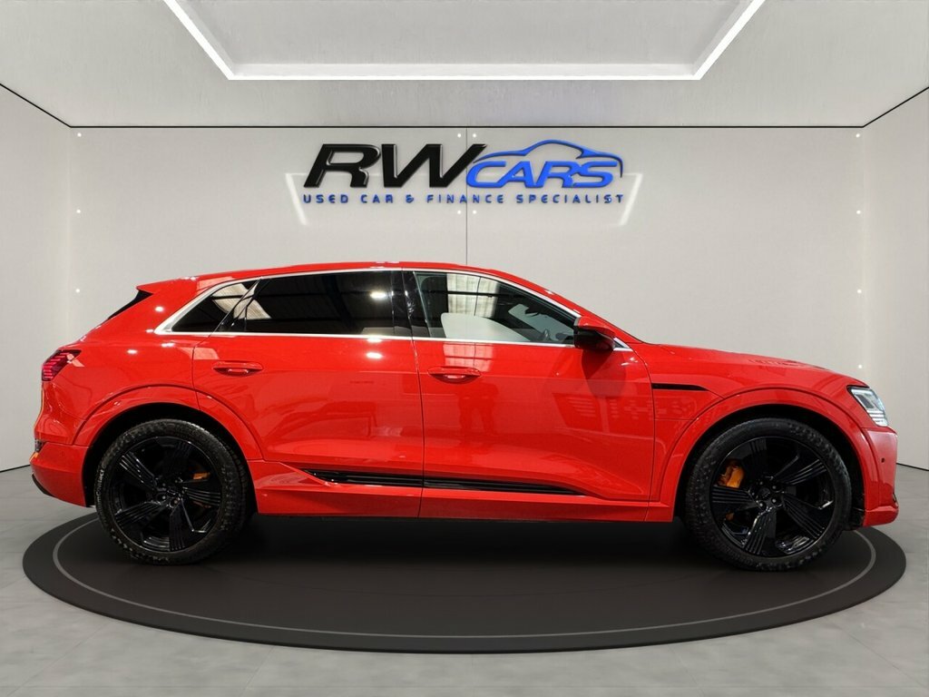 Audi E-tron Quattro S Line Red #4