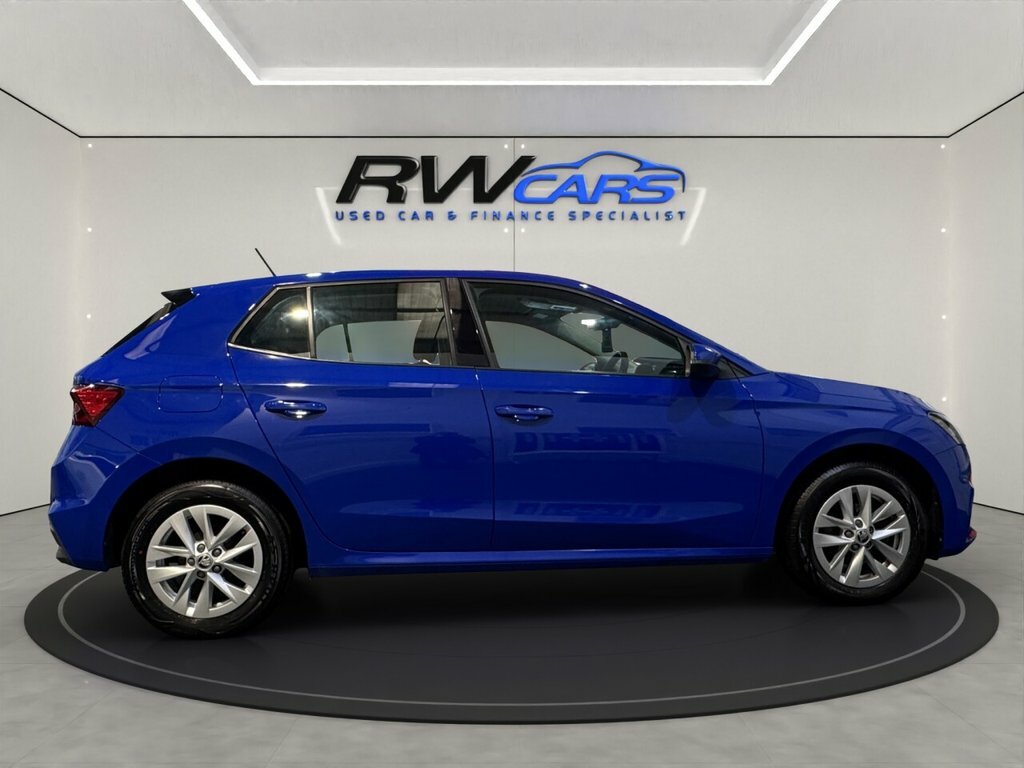 Skoda Fabia Hatchback Blue #3