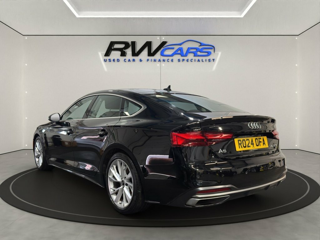 Audi A5 Hatchback Black #2