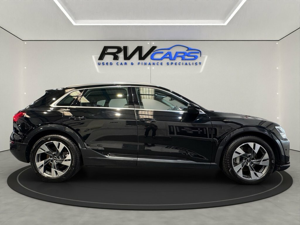 Audi Q8 e tron Suv Black #5