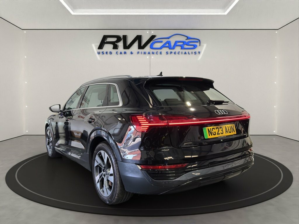 Audi Q8 e tron Suv Black #2