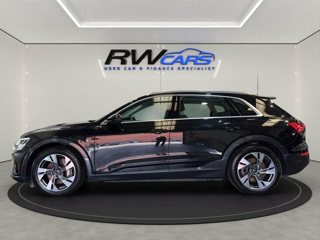 Audi Q8 e tron Suv Black