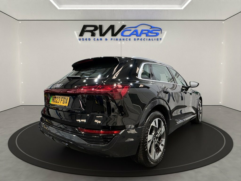 Audi Q8 e tron Suv Black #4