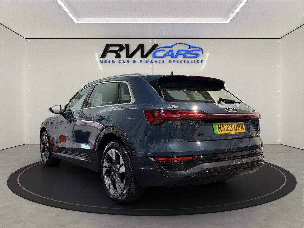 Audi Q8 e tron Suv Blue #2