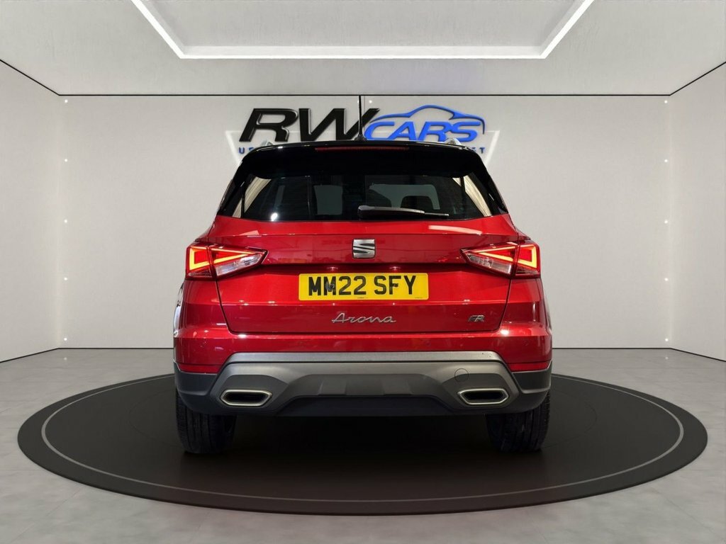 Seat Arona Suv Red #3