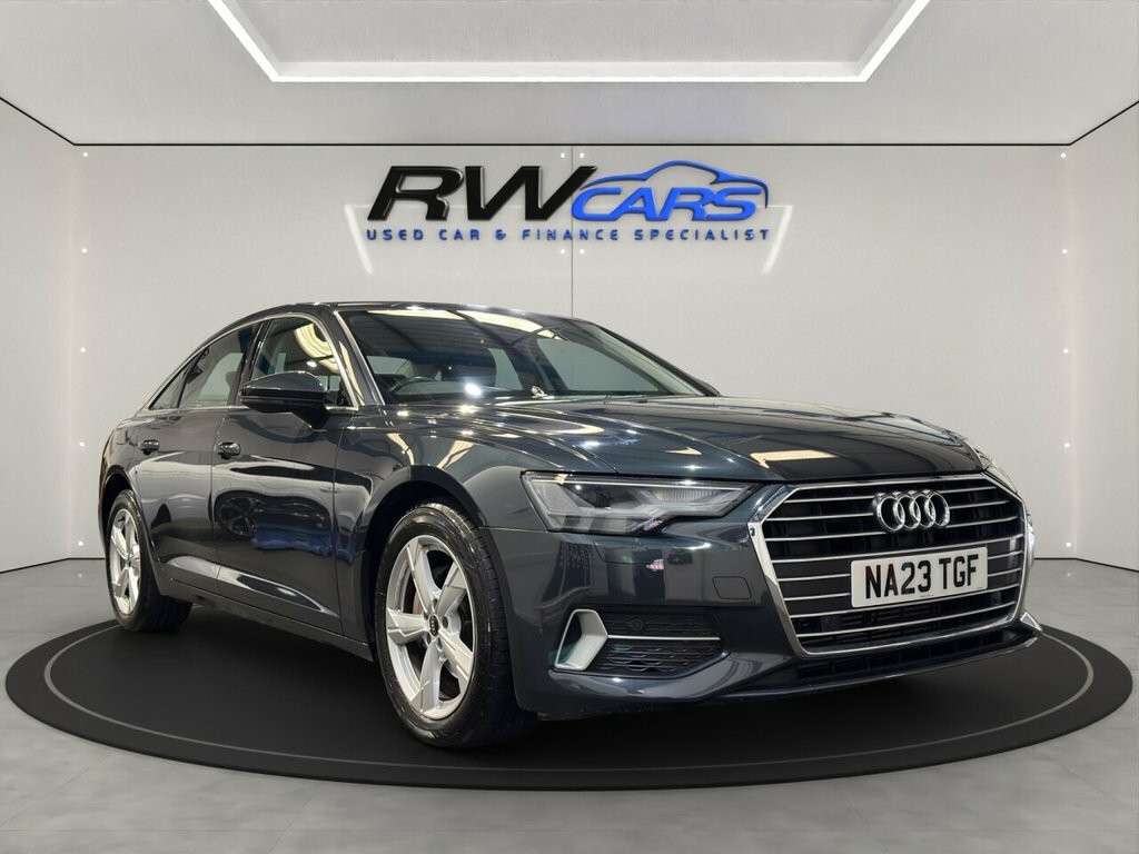 Audi A6 Saloon Tfsi 40 Black Edition White #7